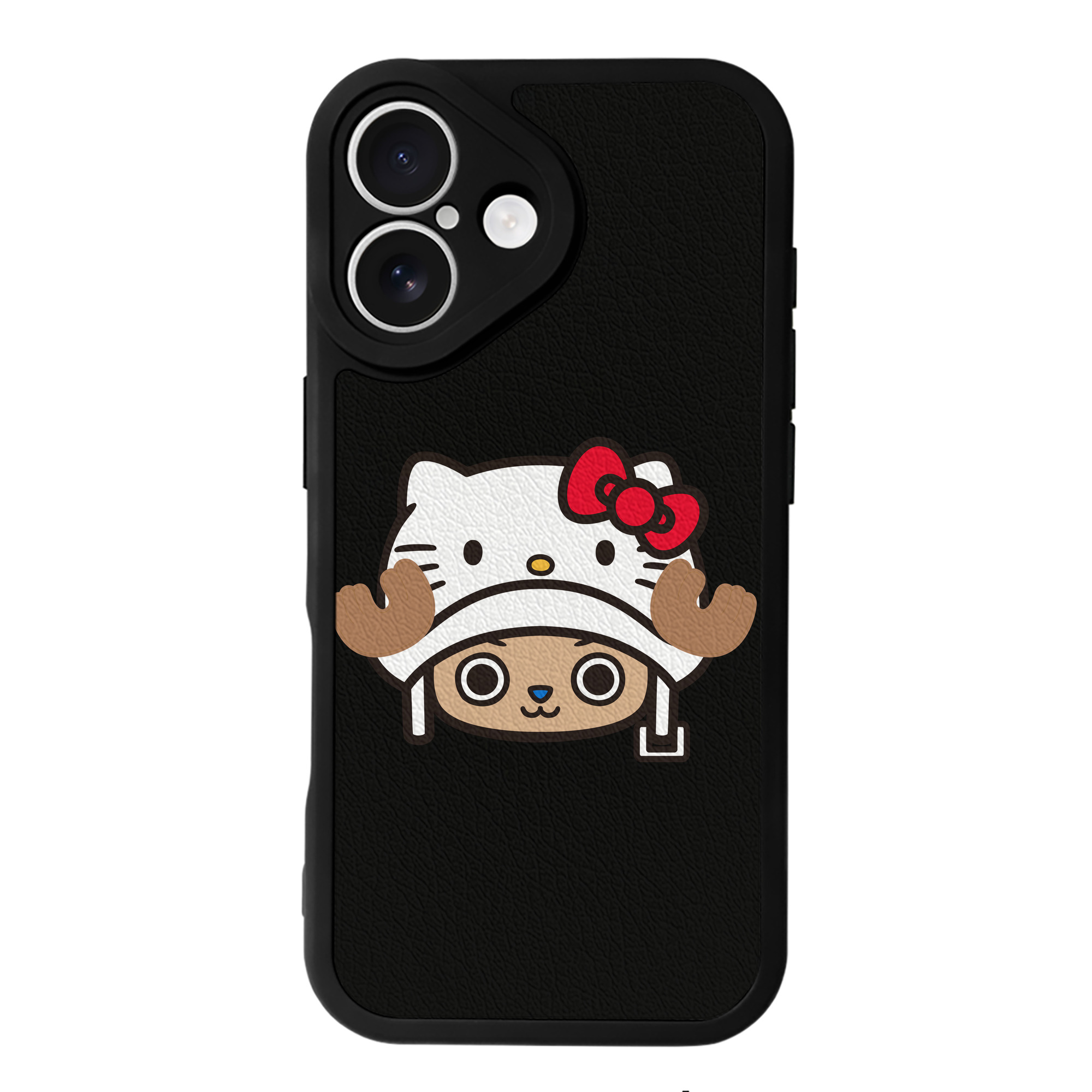 （画像用） Hello Kitty ハローキティ 【iPhone 16シリーズ対応】シリコンスマホケース（レザー調） 材質：シリコン
